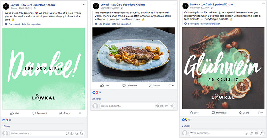Social Media für Restaurants