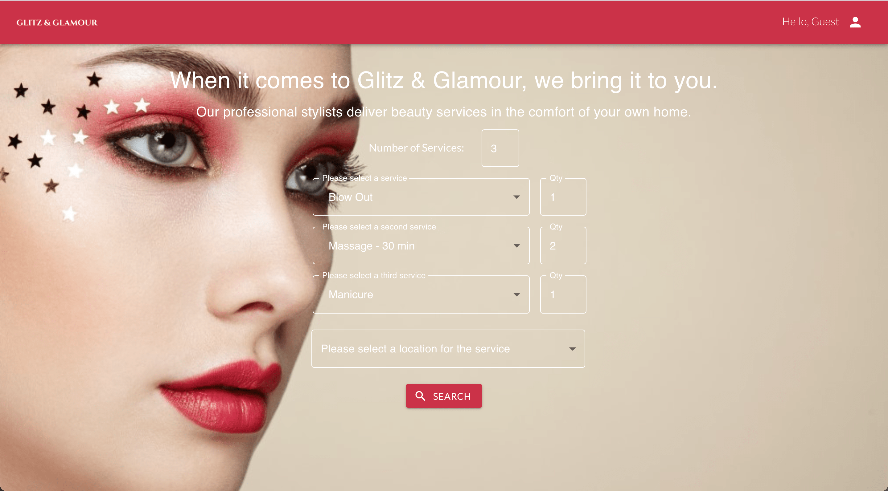 setting up multi-services purchase feature