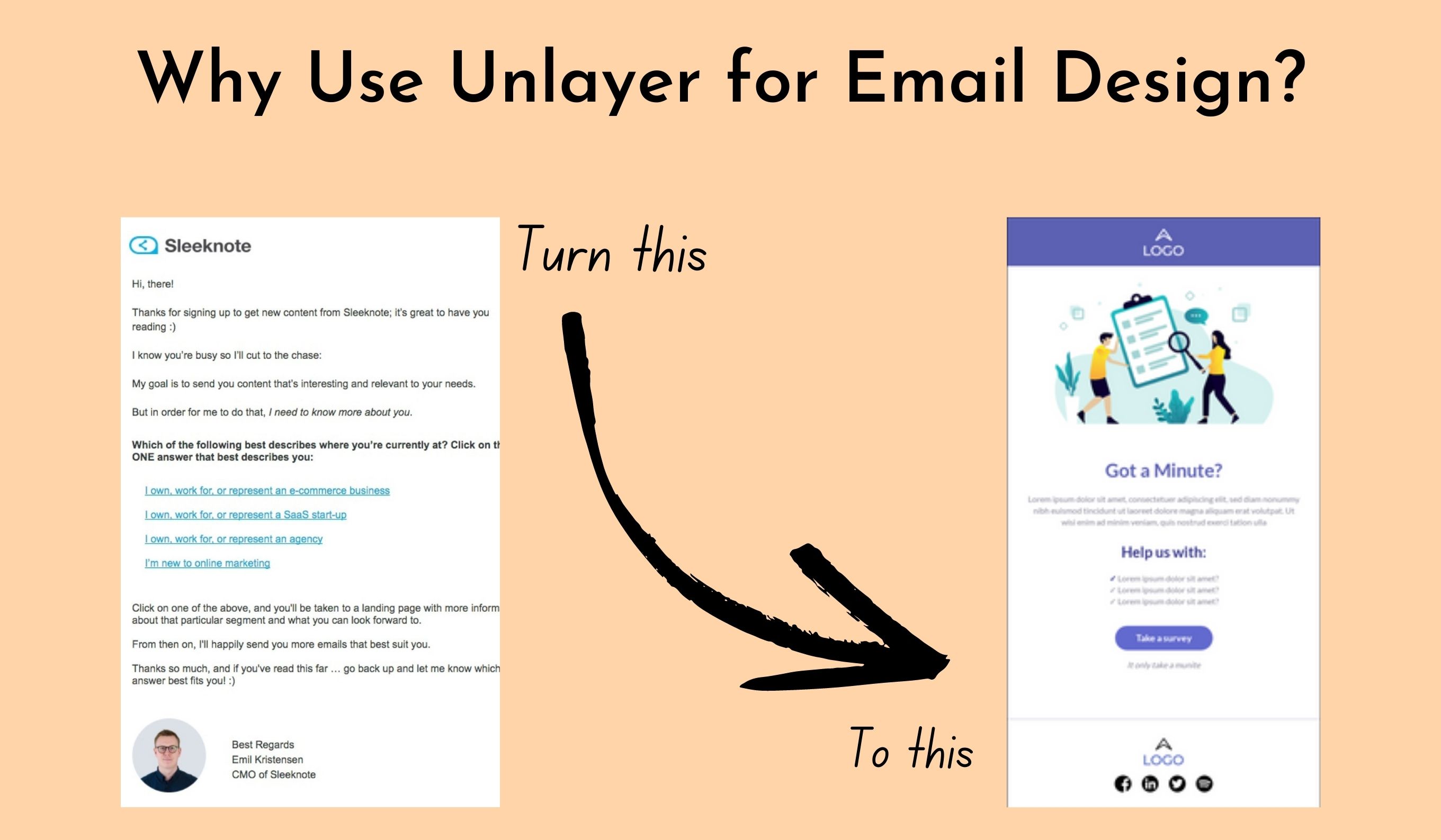 Why Use Unlayer for email design?