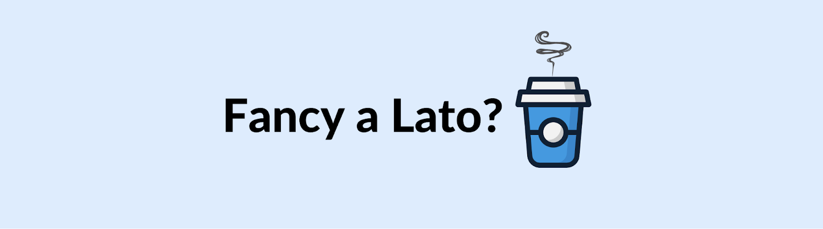 Lato email design font