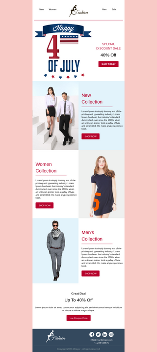 Mobile App Promotion Email Template | Unlayer