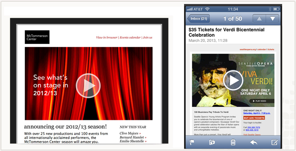 WordFly's example of adding embedded videos