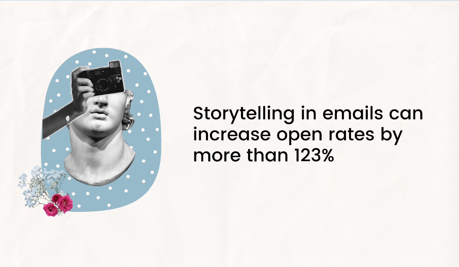 Storytelling in email copy can greatly increase opens