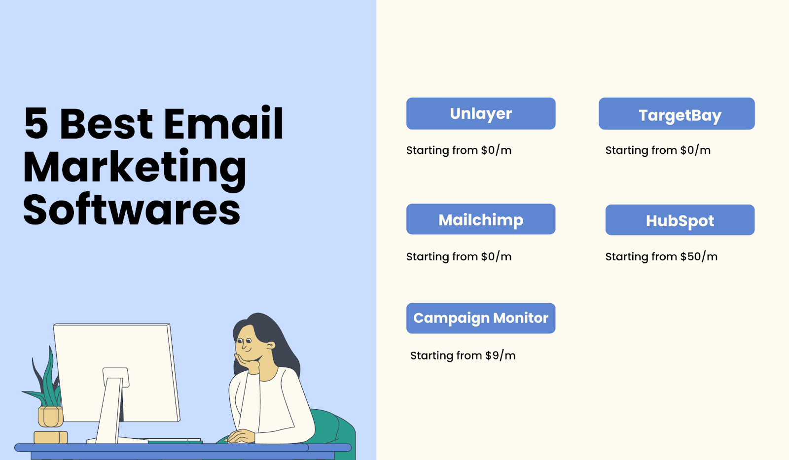 5 best email marketing softwares to choose from