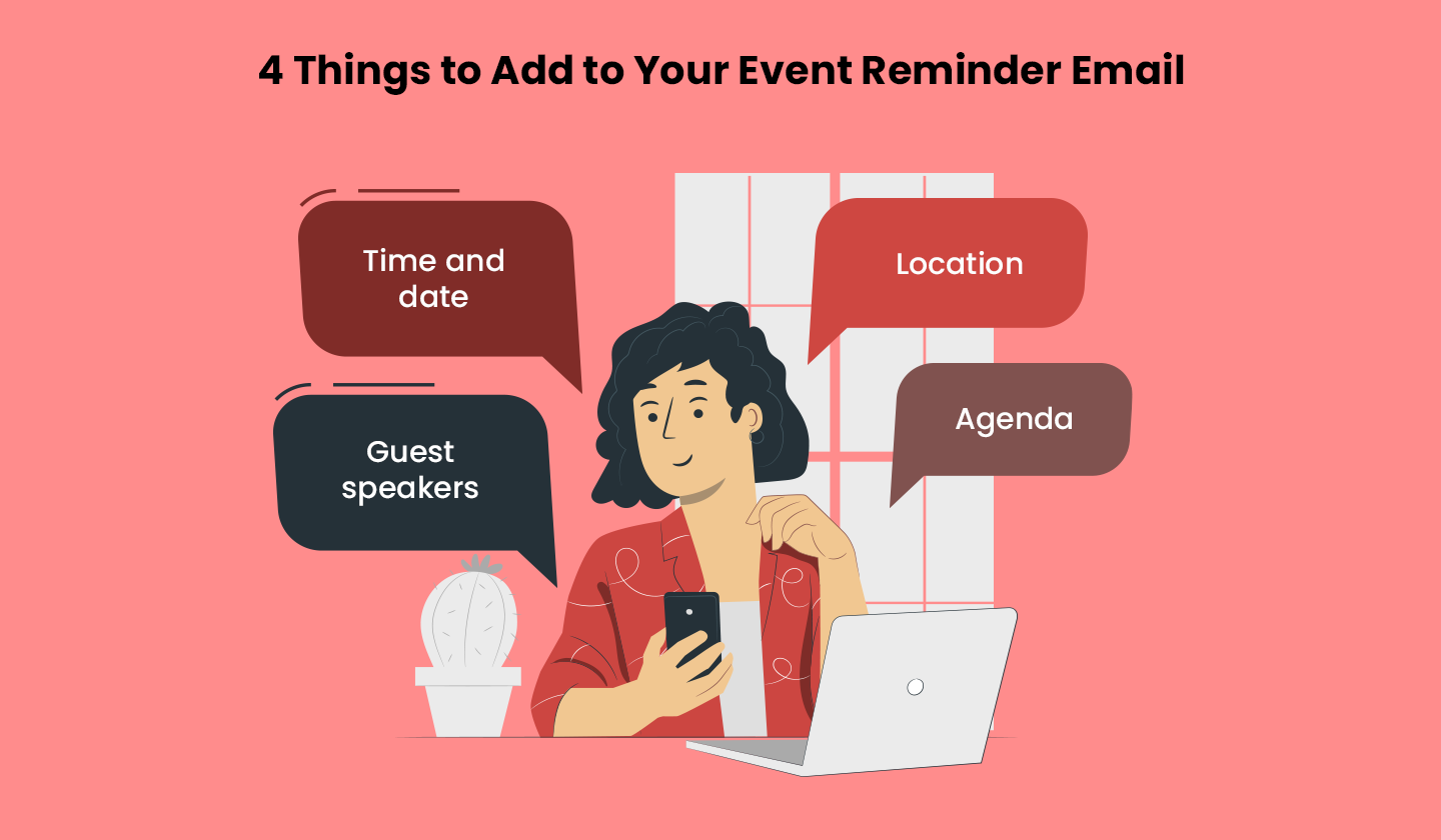 4 important things to add to your event reminder email