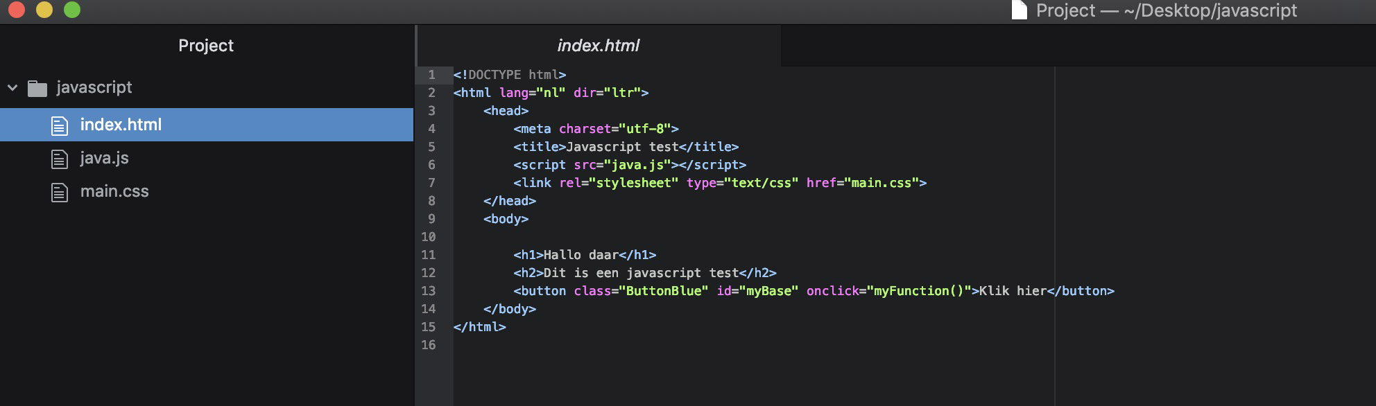 Atom code editor