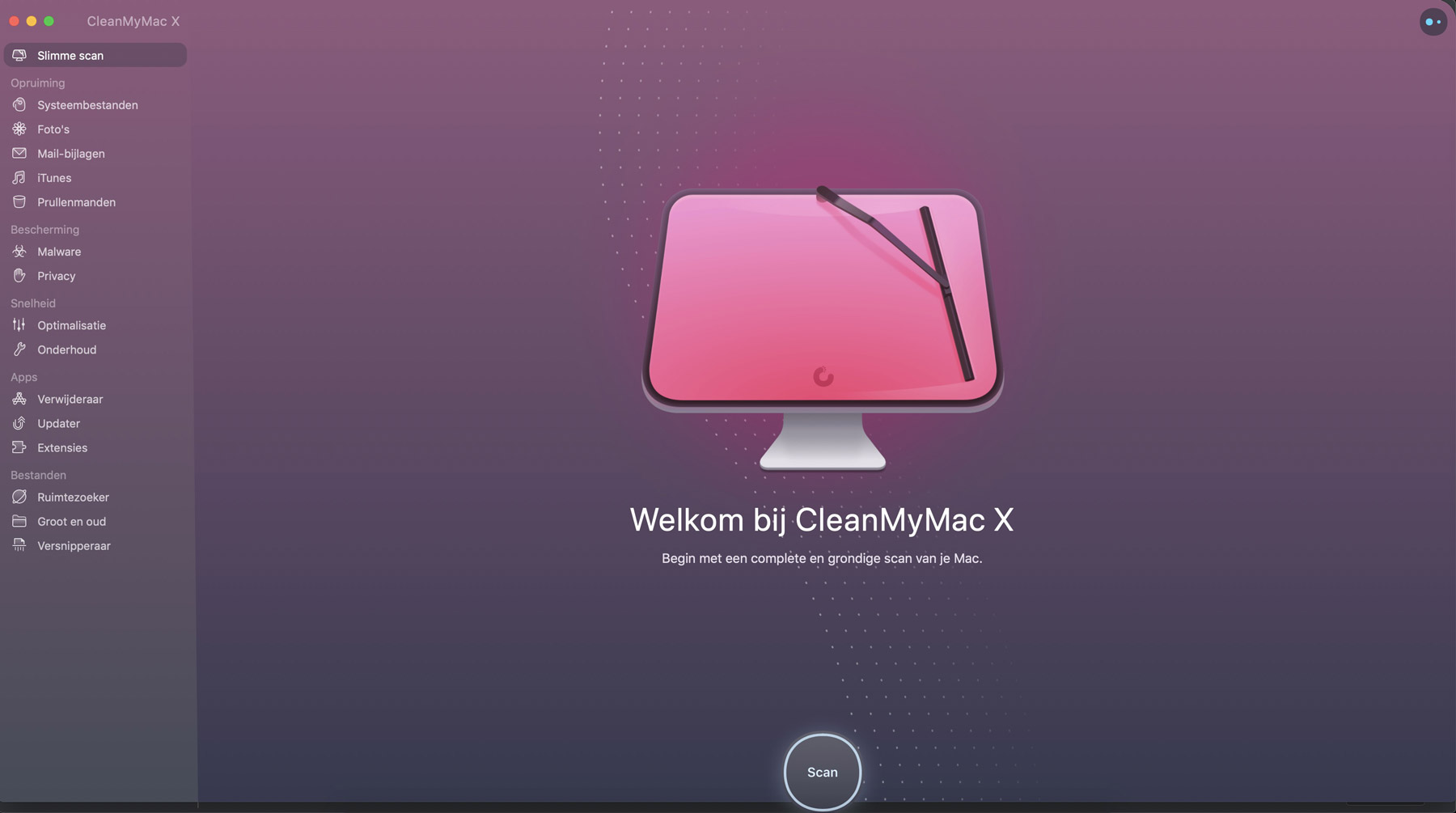 CleanMyMac interface