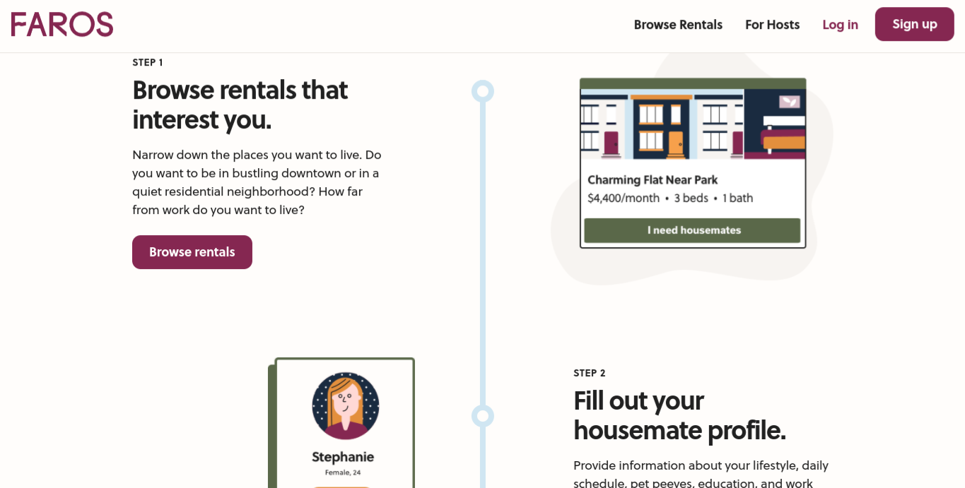 Kopa roommate and housemate finder