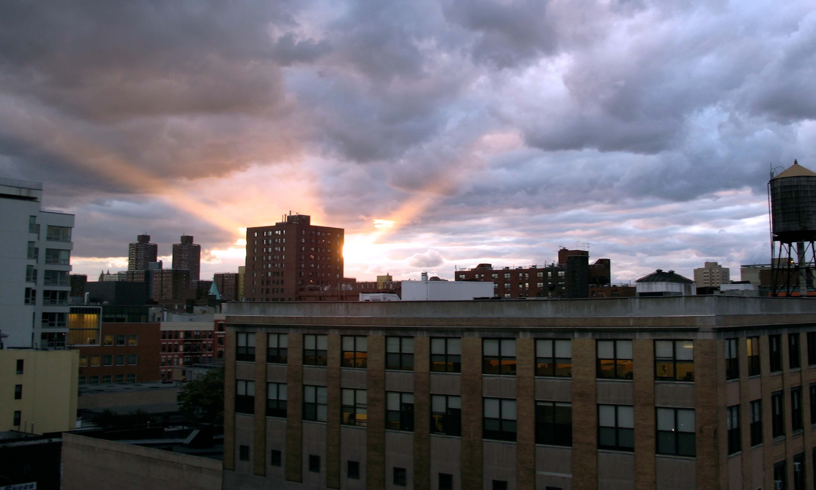 East Harlem sunset