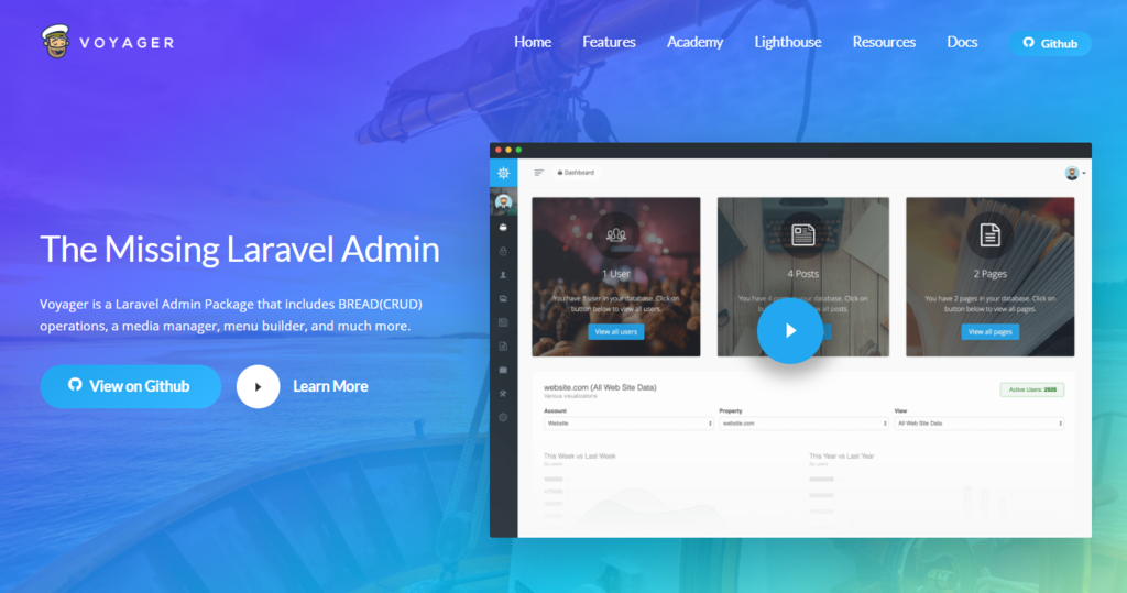 Voyager — The Missing Laravel Admin