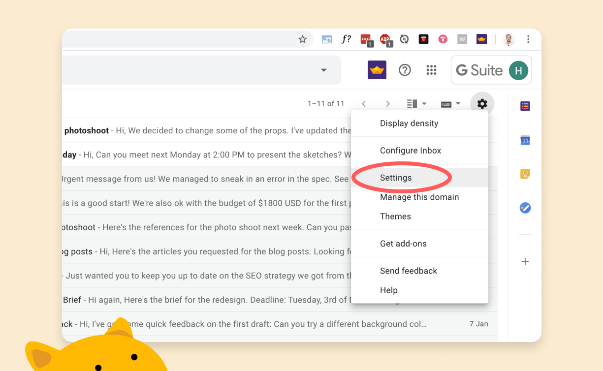 how to install gmail on desktop