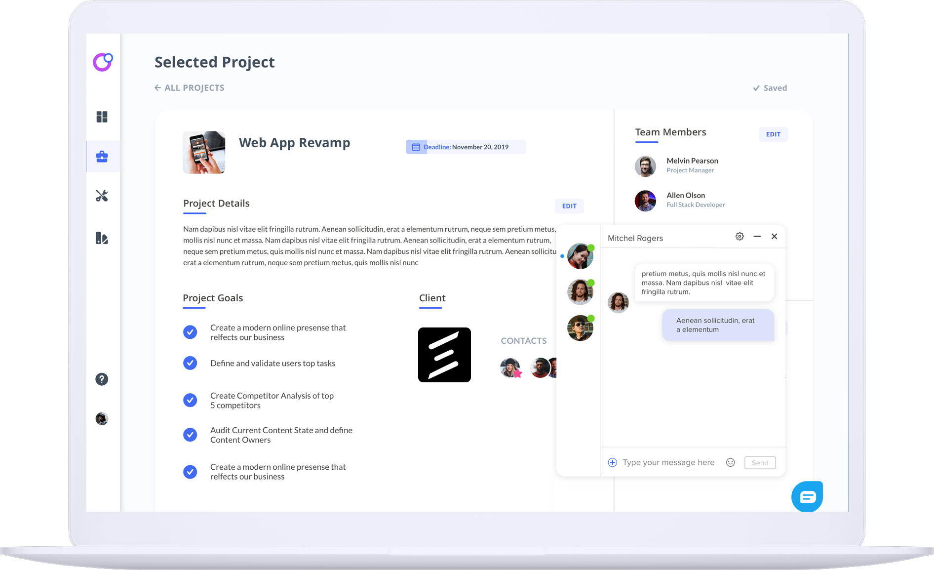 OpenGravity project screen