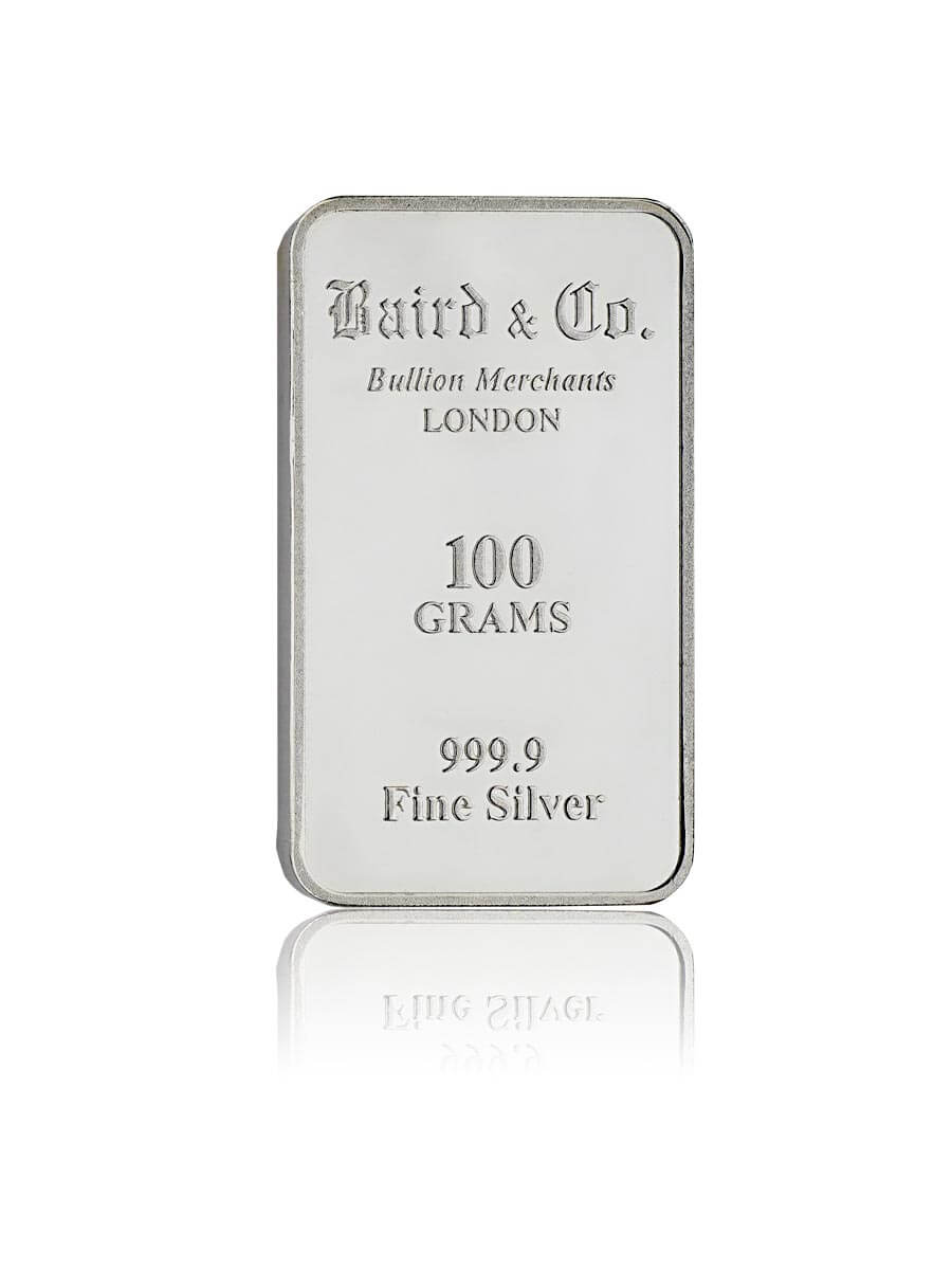 Baird&Co. Feinsilber-Bullion 100g