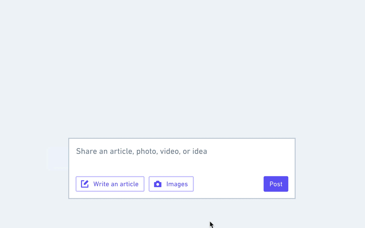 Thousands of high-quality and searchable icons can be used inside of buttons and inputs or by themselves