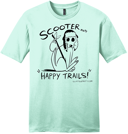 Scooter Mutt | Happy Trails Tee
