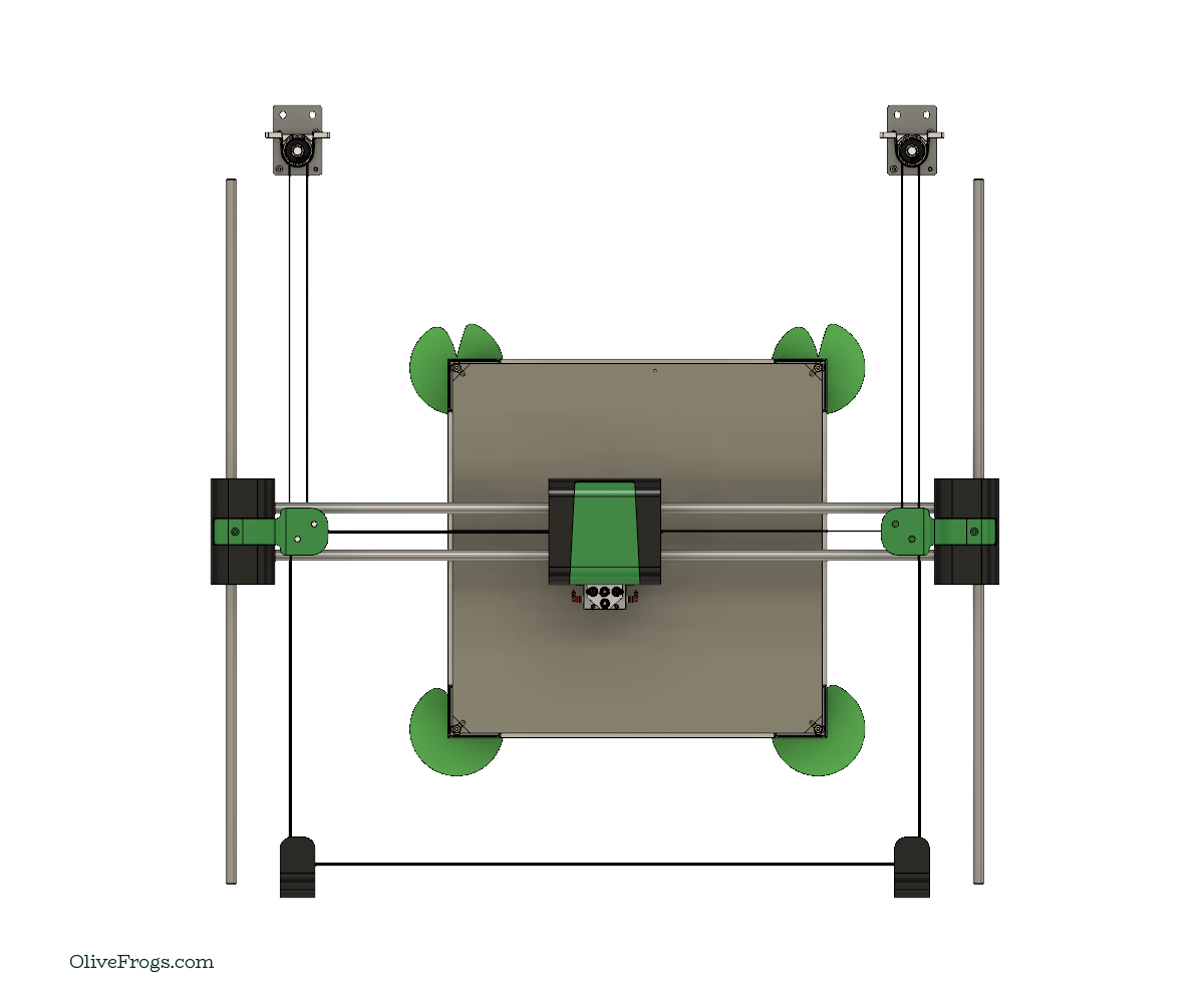 CoreXY Print Head Iso Assembly