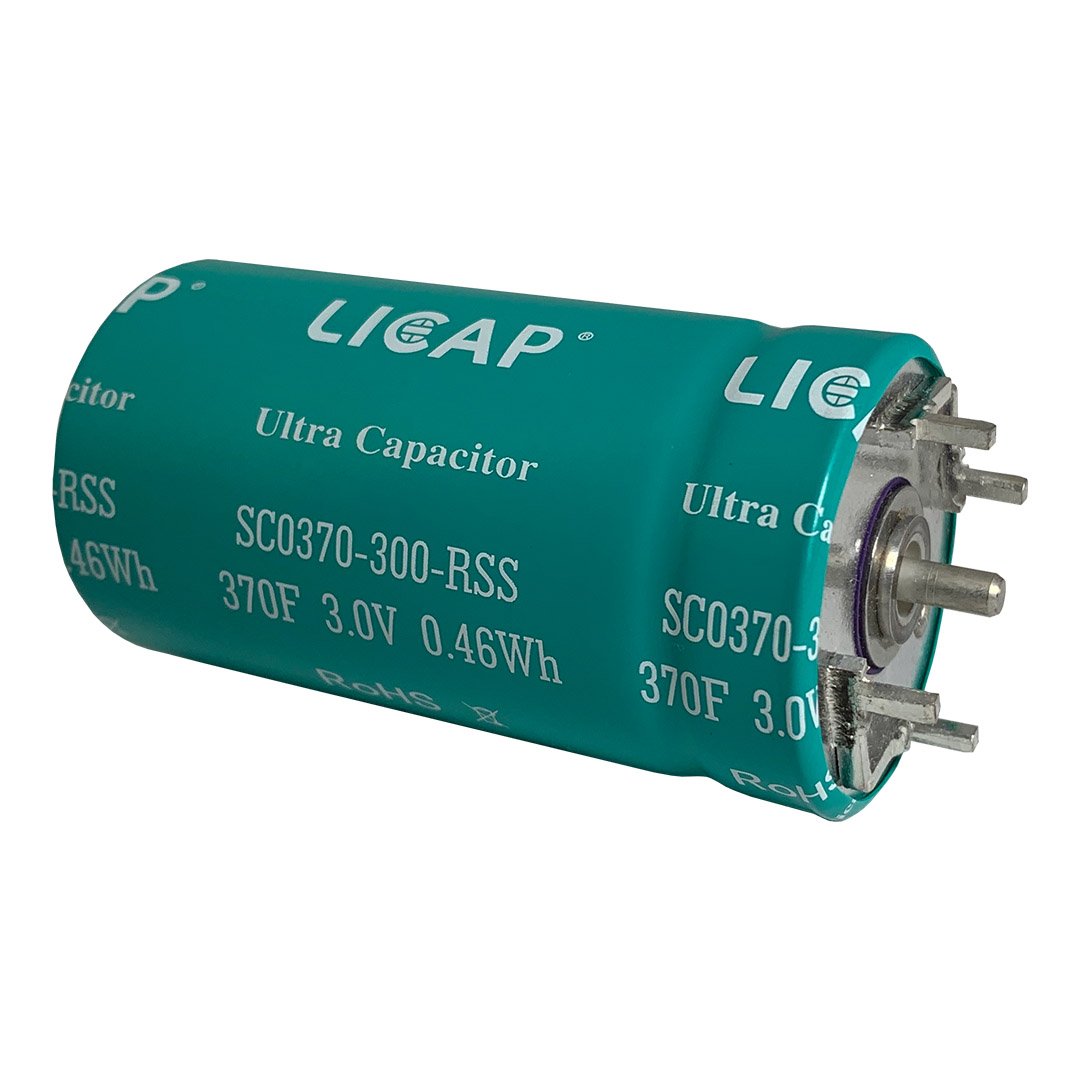 3.0V, 370F Ultracapacitor Cell LICAP Technologies, Inc