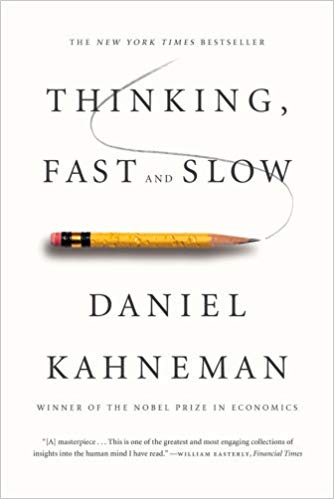 Book cover - Thinking fast and slow