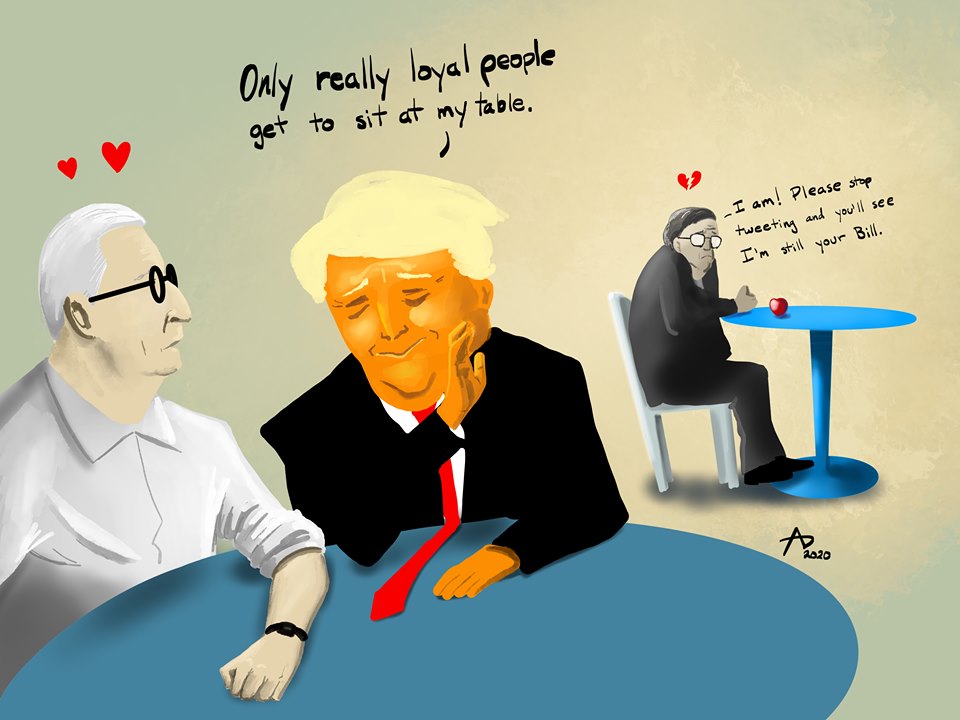 Cartoon I Need Loyalty