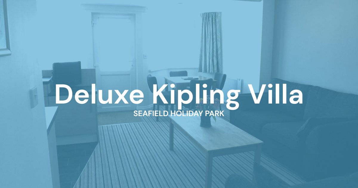 Deluxe Kipling Villa Villas & Cottages Seafield Holidy Park
