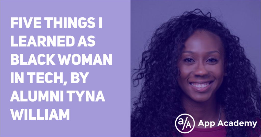Tyna William: 5 Things I Learns As a Black Woman In Tech