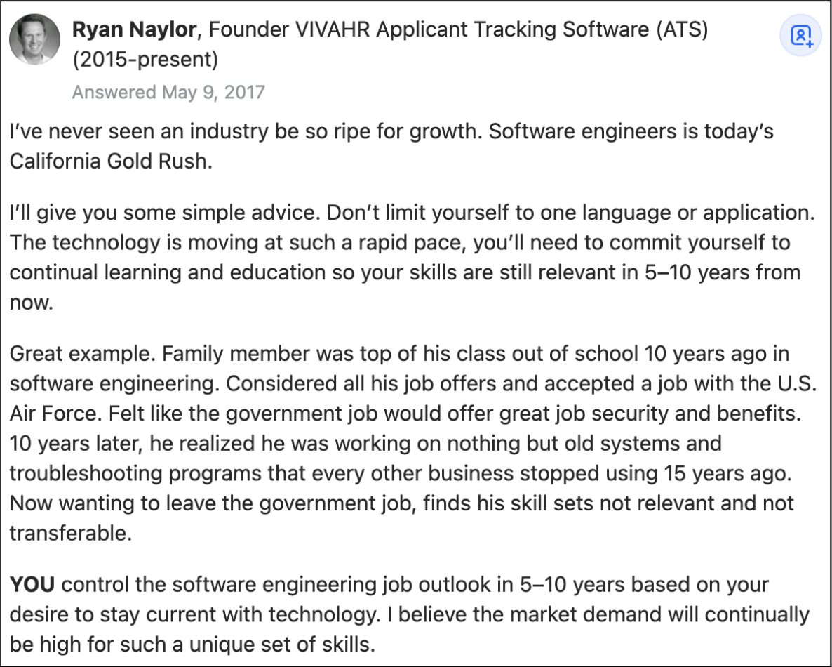 App Academy | 10-Year Growth for Software Developers and Software Engineers