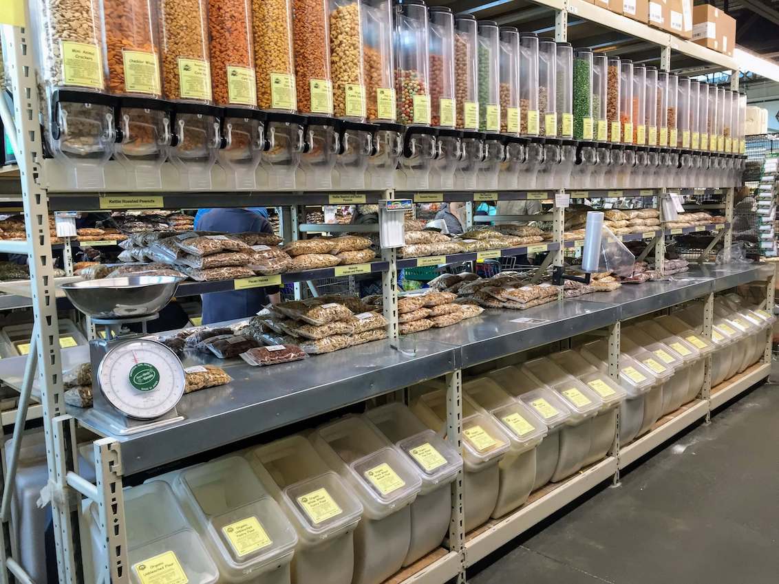 Berkeley Bowl bulk section