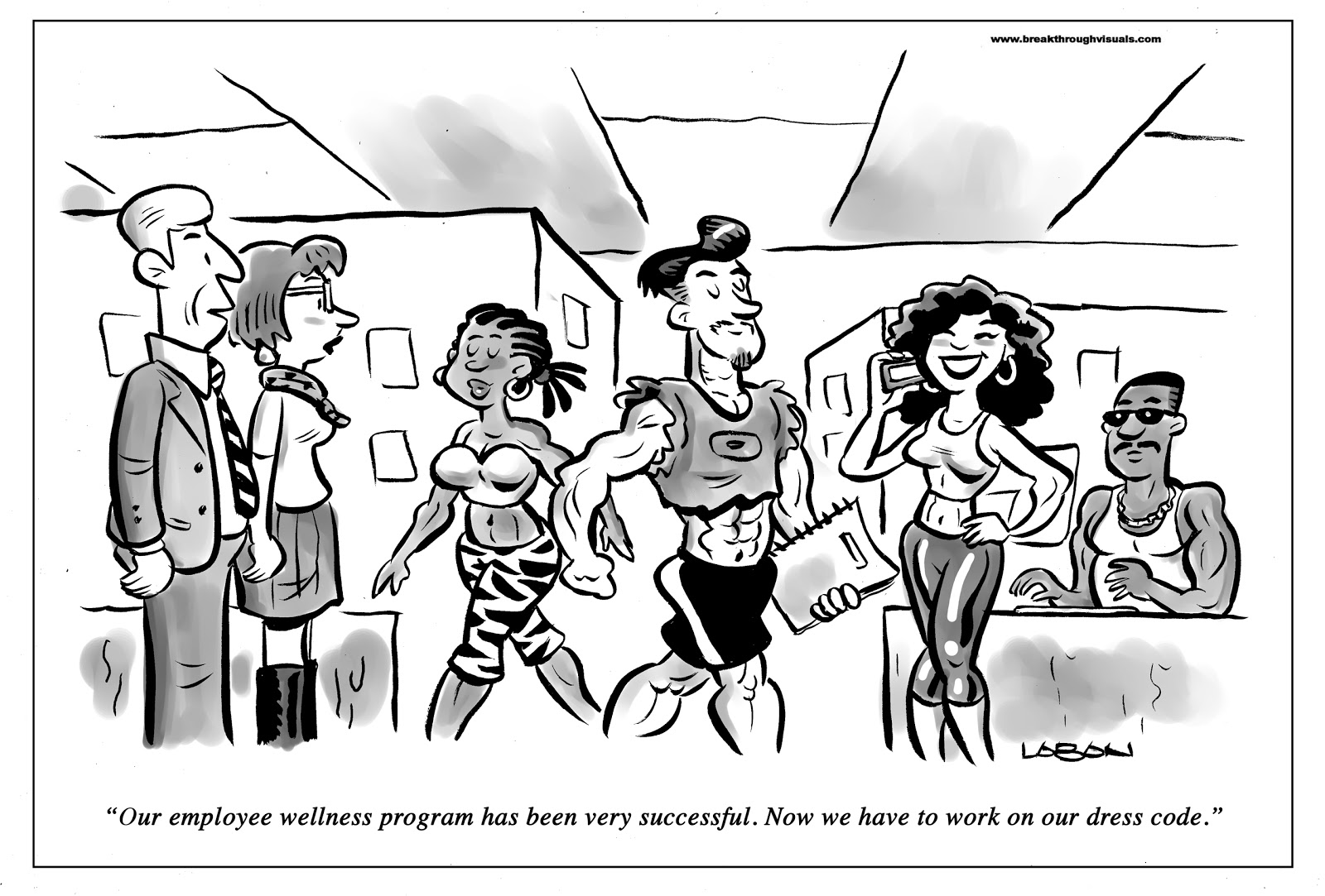 Employee wellness programs get decent results, as long as the workplace doesn’t start smelling like a gym.