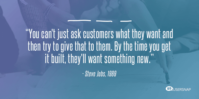 customer feedback