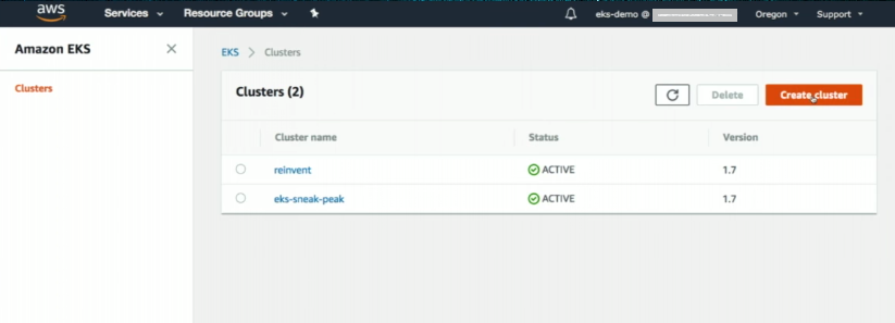 AWS EKS Demo 