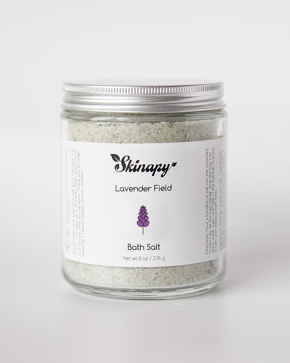 Skinapy Natural & Organic Lavender Field Bath Salt