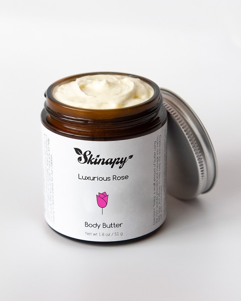 Skinapy Natural & Organic Luxurious Rose Body Butter