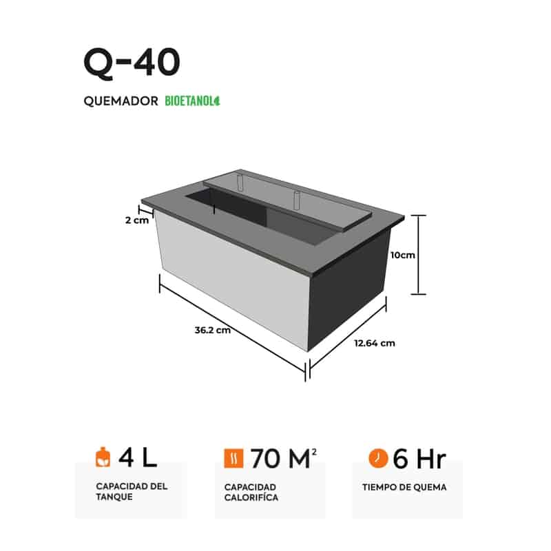 Chimeneas Hg Fire - Productos