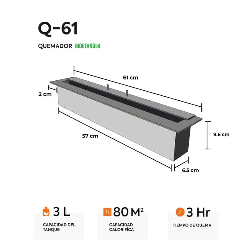 Chimeneas Hg Fire - Productos