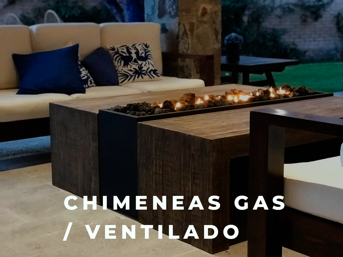 Chimeneas de gas