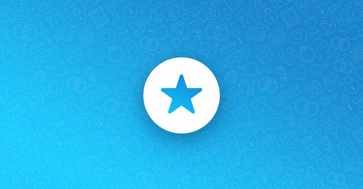 Tinder Blue Star Icon Meaning