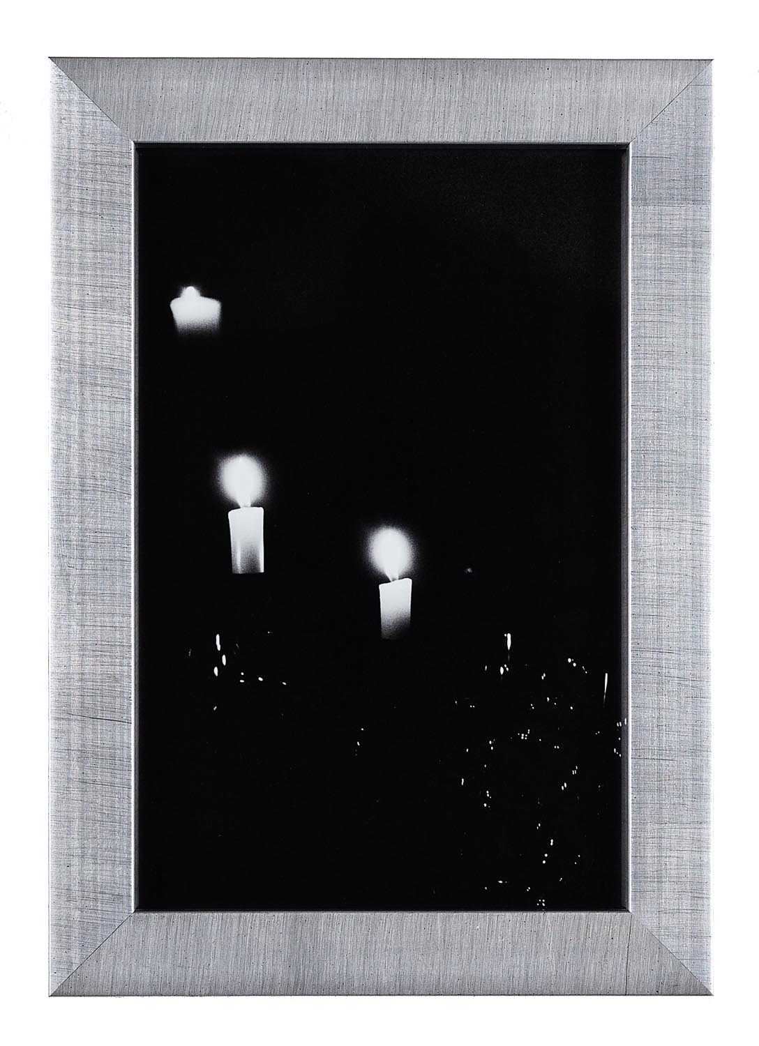 Black and White Candles Thanksgiving