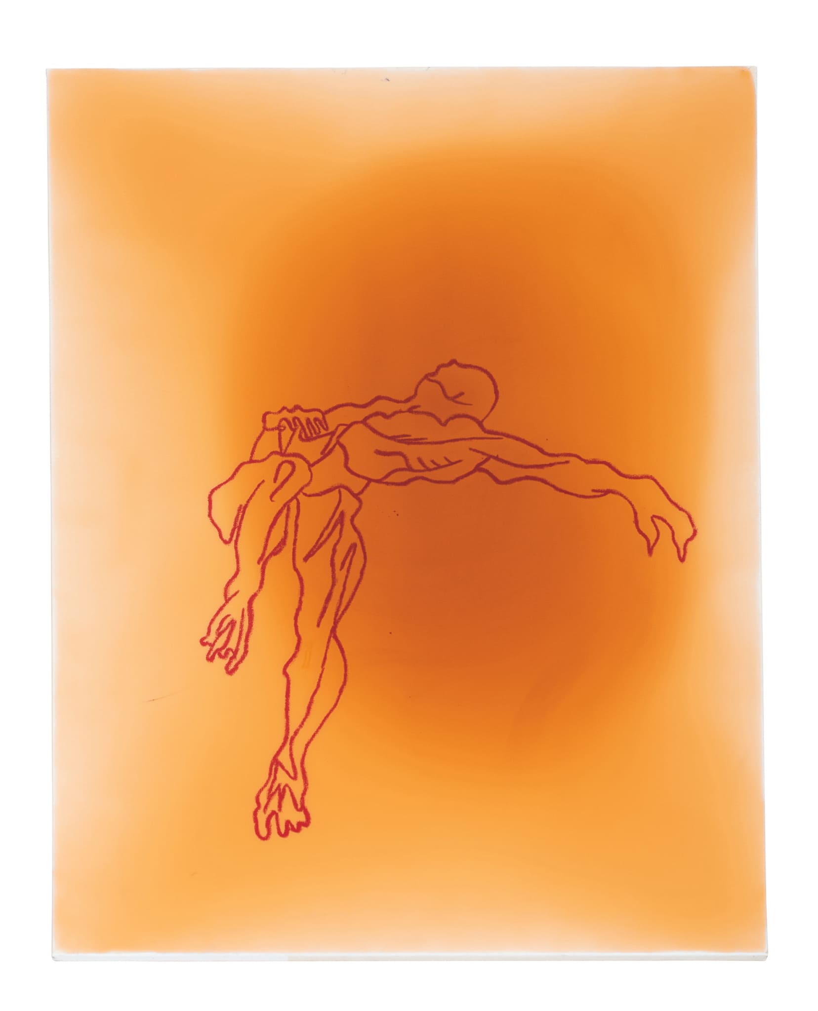 Male Nude Master Study Reclined