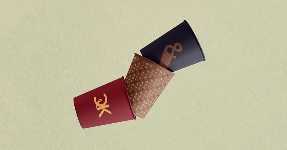 Q&K coffee cups