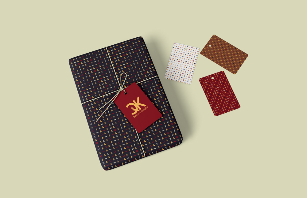Q&K gift's wrapping paper