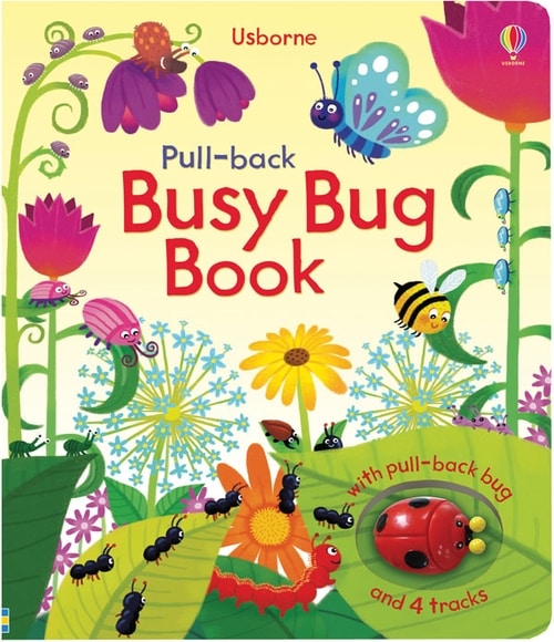 Usborne Books Pullback Busy Bug Book