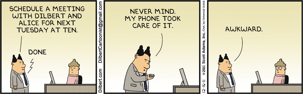 Dilbert Siri