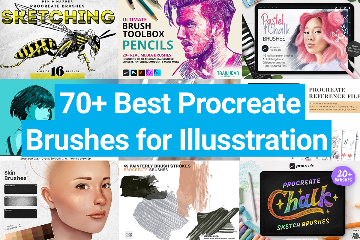 26 Best Sketching Brushes for Procreate