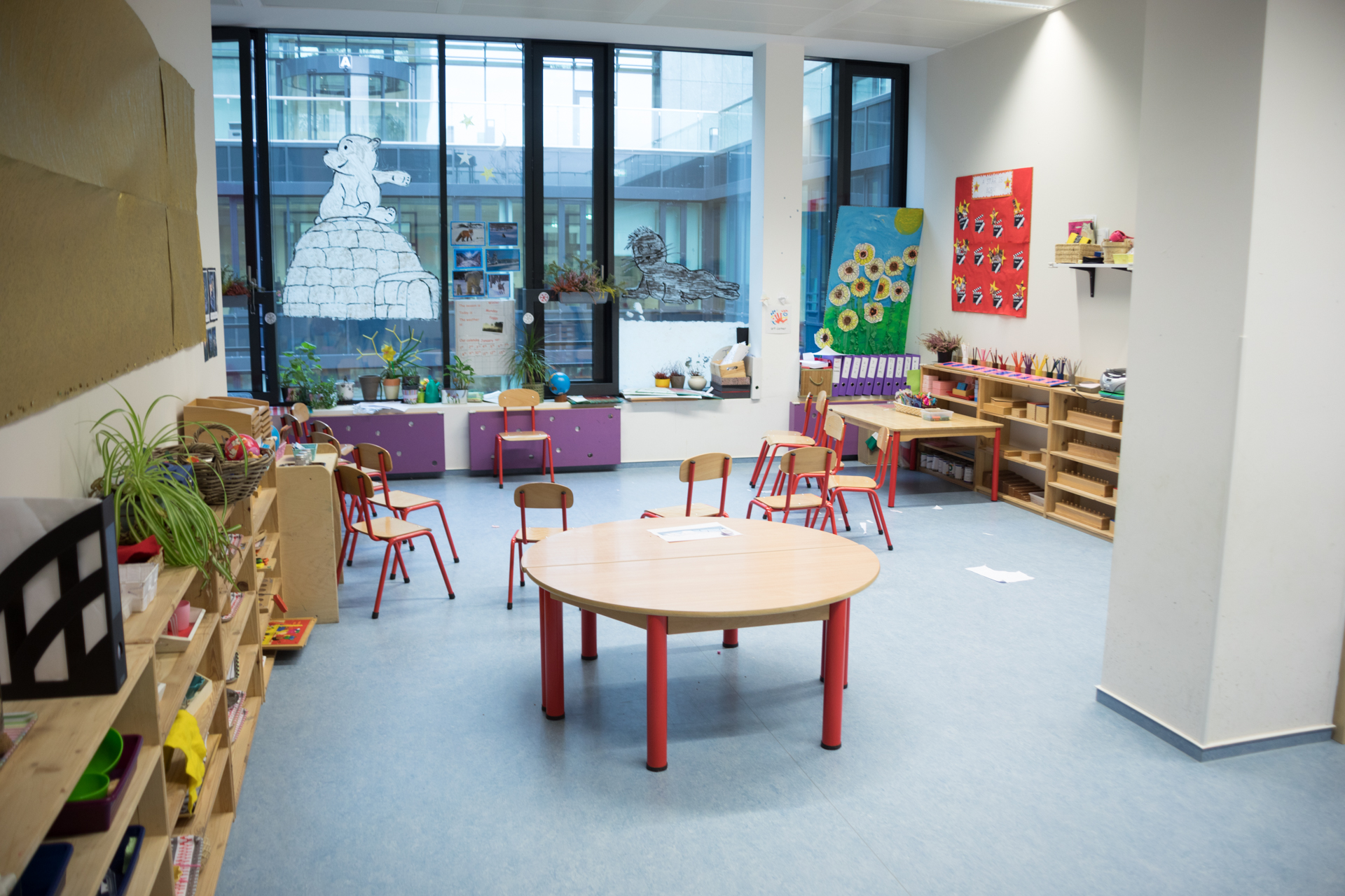 sunflower montessori crèche Luxembourg eagle classroom