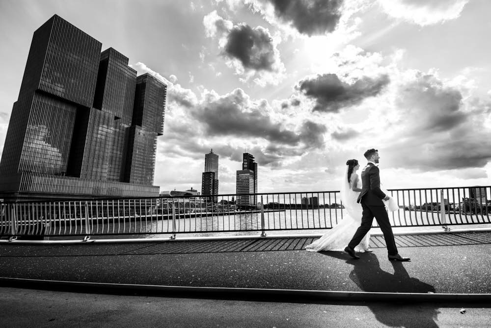 bruiloft in rotterdam kop van zuid