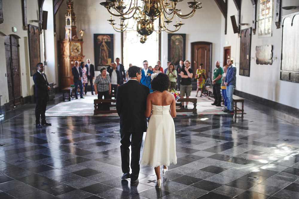 getting married in Haarlem gravenzaal