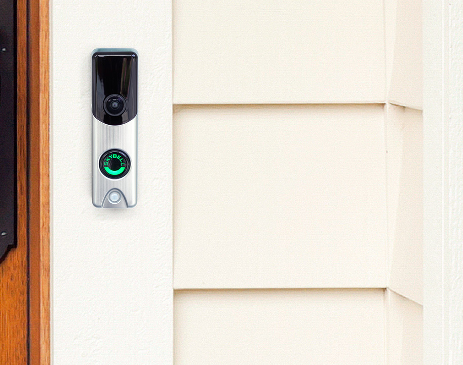Slimline doorbell camera
