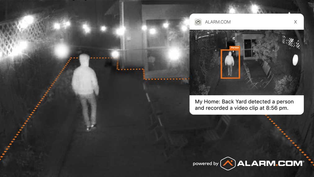 Night vision camera