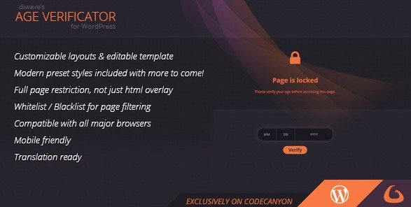 Age Verificator for WordPress Age Verificator for WordPress