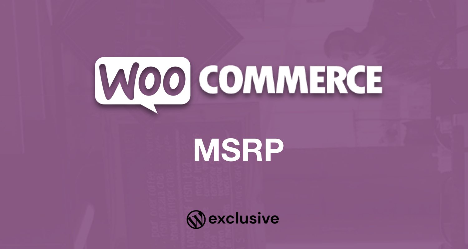 WooCommerce MSRP Pricing WooCommerce MSRP Pricing